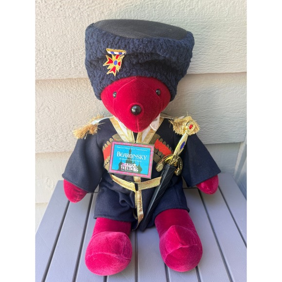 North American Bear Co. Other - North American Bear Co VIB Bearonsky Anna Karenina Russian Military Plush 1992